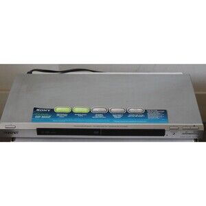 Sony CD/DVD Player DVP-NS55P With Remote and AV Cable